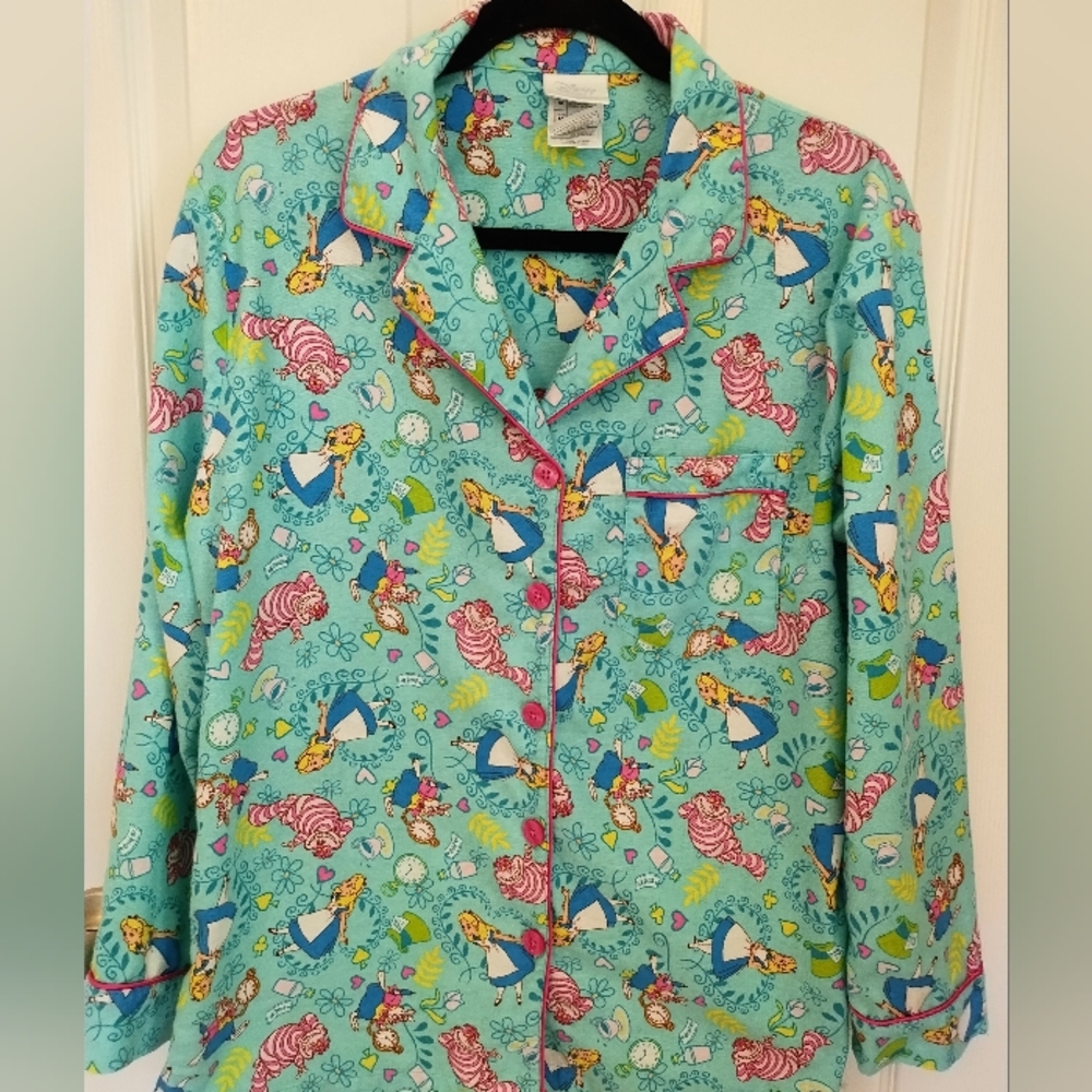 Official Disney Ladies Cotton Flannel Pajamas